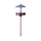 Pointes tete parapluie 3,7 x 65 mm - Boite de 100 bleu ocean