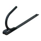 Crochet de securite Plat MH Monum. Hist. - gris graphite RAL 7024