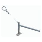 Kit Acier patin de cheneau avec elingue Ø 8mm