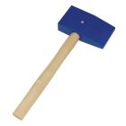 Maillet nylon 1 face droite + 1 biseautee