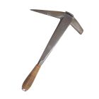 Marteau de couvreur manche Cuir panne courte pour gaucher