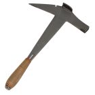 Marteau de couvreur manche Cuir panne large pour gaucher