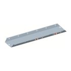 Plancher Alu bac droit 60cmx3m avec deux plinthes integrees