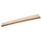 Ventilation basse avec closoir cache-moineaux rouge brique - longueur 1 m hauteur 85 mm