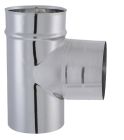 TE 90° TYRAL INOX 304 DOUBLE EMBOITEMENT Ø167