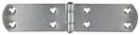 CHARNIERE ACIER BICHRO. 160 mm - P/10