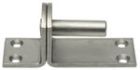 GOND + PATTE FIXAT. INOX 13 MM Inox - P/4