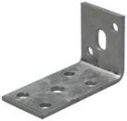 PIED DE POTEAU A VISSER 70 X 60 X 110 mm FORME L Acier - P/10