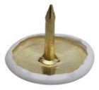 PUNAISE ACIER BLANC - P/100