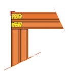 Carreau de terre cuite PLACBRIC TBL - long. 66,6cm x haut. 5cm x ep. 4cm