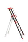 Escabeau aluminium simple PRO'UP 5 marches - haut. 3m