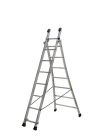 Echelle aluminium transformable PRT2 7 + 8 marches - haut. 2,70m