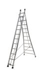 Echelle aluminium transformable PRT2 11 + 12 marches - haut. 4,55m