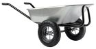 Brouette EXPERT TWIN PREMIUM 150 GALVA ROUE GONFLEE
