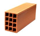 Brique terre cuite creuse 16 trous a barettes TBL - long. 50cm x haut. 2,7cm x ep. 20cm