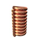 Bague Spirale avec BORD D.80mm (5 spires) CUIVRE