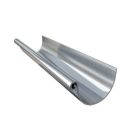 Gouttiere zinc naturel demi ronde developpe T25 - long. 4m