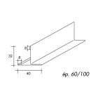 ENTRETOISE STI GALVA - LG 1370mm