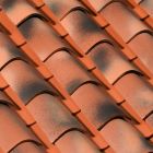 Tuile canal 40 Terre cuite silvacane xahara - long. 40 cm x larg. 18 cm