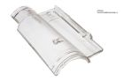 Tuile d'eclairement verre Galleane 12 Transparent - long. 47,3 cm x larg. 28,5 cm