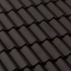 Tuile tradipanne beton noir - long. 42 cm x larg. 33 cm