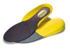 Semelle Latex avec charbons actifs + EVA cuir / jaune - Taille 36