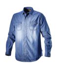 Chemise en tissu Taille S lavage new blue