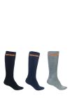 Chausettes Donna Taille 43/46 Heather gris