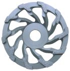 Meule boisseau a segments brases CG SLANT dim 125X22.23