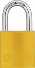 Cadenas 72-40 Jaune sur Cle Passe Codifie+Marque