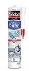 Mastic silicone RUBSON Bain&Cuisine Pure Pur Hygiene Blanc - cartouche de 280ml