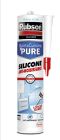 Mastic silicone RUBSON Bain&Cuisine Pure Silicone Anti-Moisissures Transparent - cartouche de 280ml (vendu par 72)