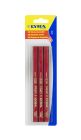 Blister crayon charpentier BLACK EDGE medium - 18 cm