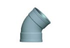 Coude assainissement SDR41 femelle-femelle 45° diametre 160mm