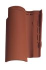 Tuile galleane 10 terre cuite rouge syrah - long. 47,3 cm x larg. 31,7 cm