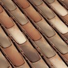 Tuile posifix Terre cuite silvacane xahara - long. 50 cm x larg. 21,5 cm