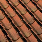 Tuile canal stop Terre cuite silvacane xahara - long. 40 cm x larg. 19,5 cm