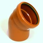 Coude assainissement Polypropylene male femelle 45° diametre 200mm