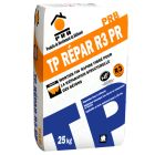 Mortier fin fibre pour la reparation structurelle des betons TP REPAR R3 PR gris clair sac de 25kg