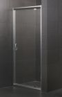Porte de douche pivotante 911VTC verre transparent - larg. 0,90m x haut. 1,85m x ep. 5mm