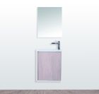PACK LAVE˗MAINS LOFT COMPRENANT MEUBLE+VASQUE+MIROIR - PORTE PUSH