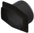 Sortie verticale en polypropylene DN110 pour caniveau Xtradrain 100