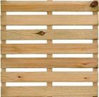 Dalle bois Pin Sylvestre Naturel - long. 50cm x larg. 50cm x ep. 2,8cm