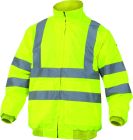 Blouson manches amovibles - doublure laine polaire Taille XXL jaune fluo