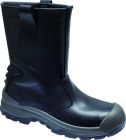 Botte de securite cuir vachette noir - Taille 44