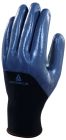 Gants tricot 100% polyester - paume/doigts/mi-dos enduits nitrile - jauge 13 Gris T10