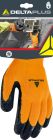 Gants en acrylique et latex orange T10