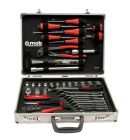 MALLETTE ALUMINIUM + COMPOSITION 51 OUTILS
