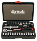 COFFRET PLAST.DOUILLES 6 PANS 1/4 31 PCS