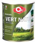 Peinture acrylique bois, fer mat vert - pot de 2,5L